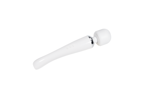 white vibrating wand